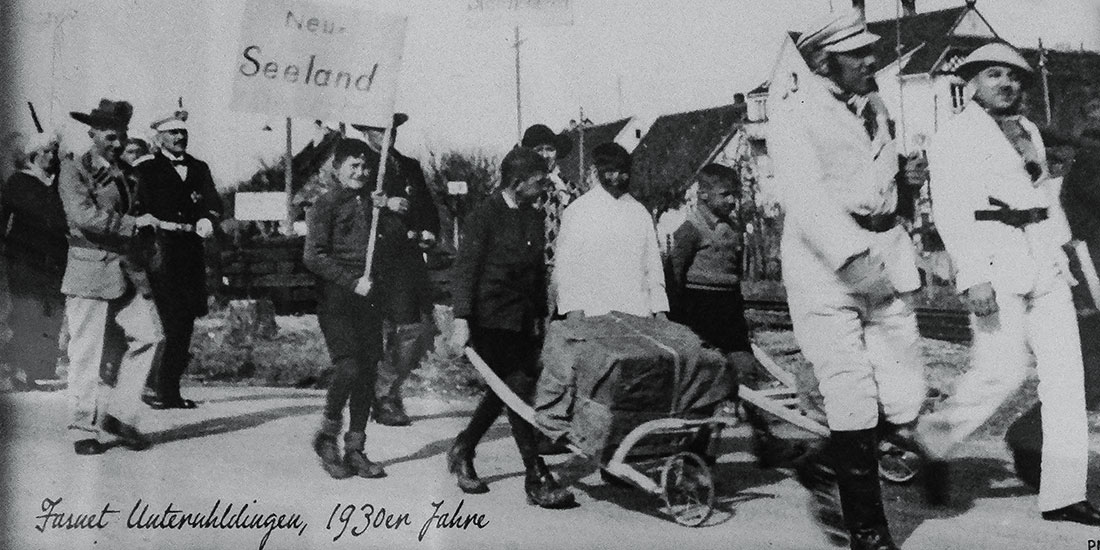 Fasnet 1930 in Unteruhldingen